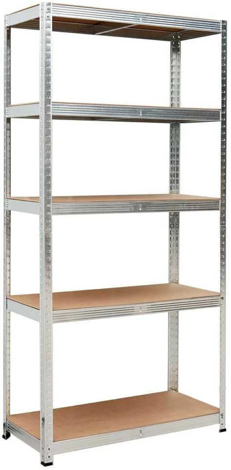 Metalinė lentyna su 5 lentynomis, 180x90x40 cm, 875 kg, garažui, sandėliavimui, dirbtuvėms