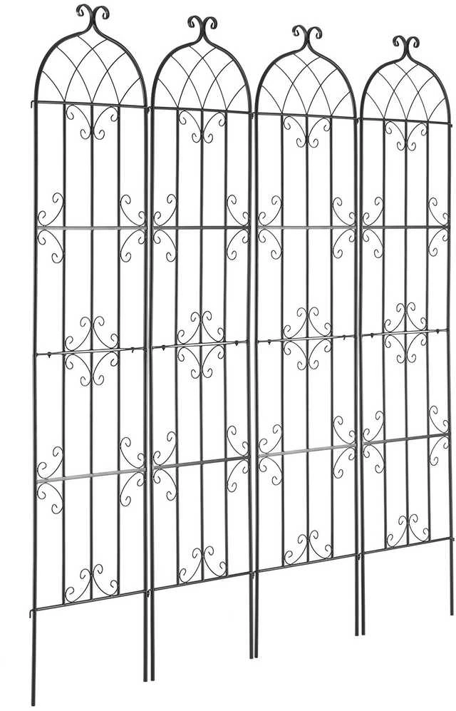 VEVOR Metalinė sodo atrama vijokliniams augalams 220x51 cm