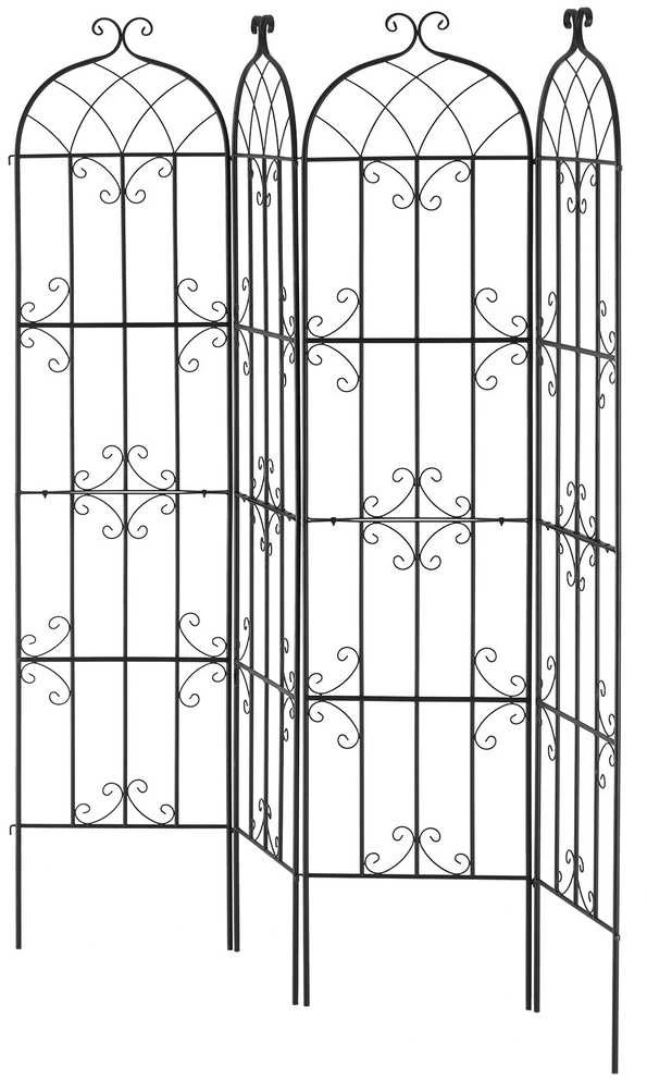VEVOR Metalinė sodo atrama vijokliniams augalams 220x51 cm