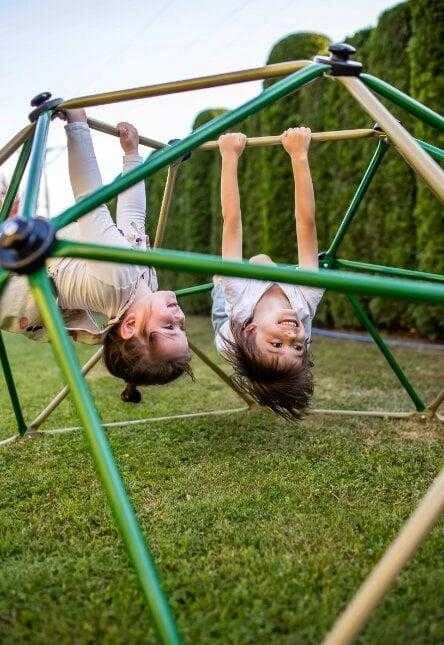 Metalinė vaikų žaidimo aikštelė HyperMotion laipiojimo kupolas