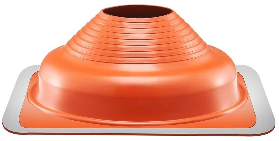 Metalinio stogo vamzdžio sandarinimo įdėklas, 160-300 mm vamzdžiui, raudonas silikonas, vandeniui nelaidus stogo vamzdžio įdėklas, stogo vamzdžio sandarinimas