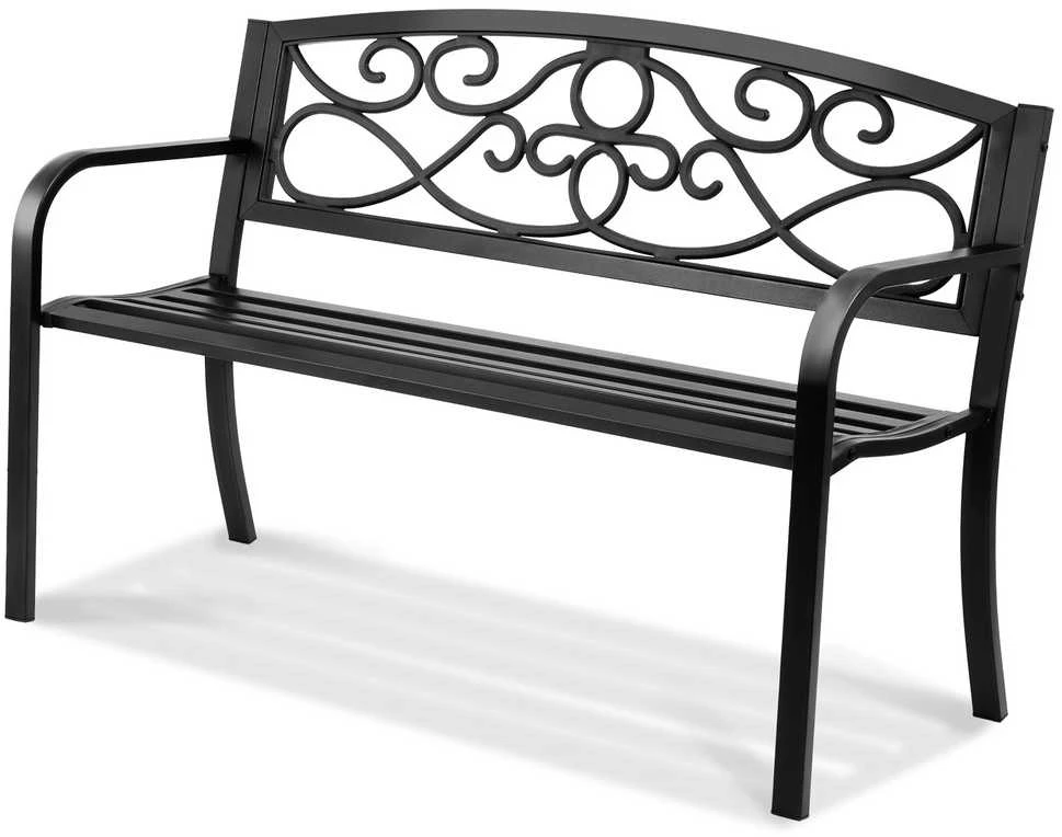 VEVOR 50 cm metalinis lauko suolas