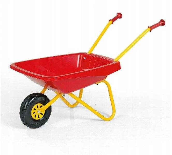 Metalinis vaikiškas karutis Rolly Toys, raudonas