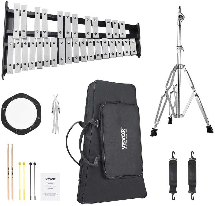 Metalofonas, Muzikos instrumentai, Pradedantiesiems, Vaikams, Suaugusiems