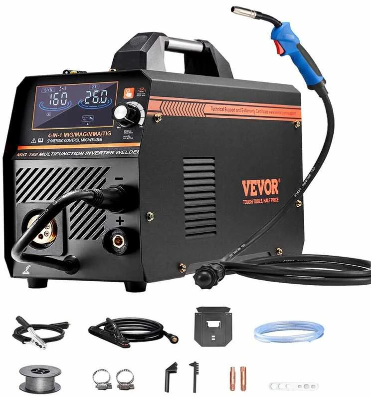 VEVOR MIG suvirinimo aparatas 160A 4-in-1