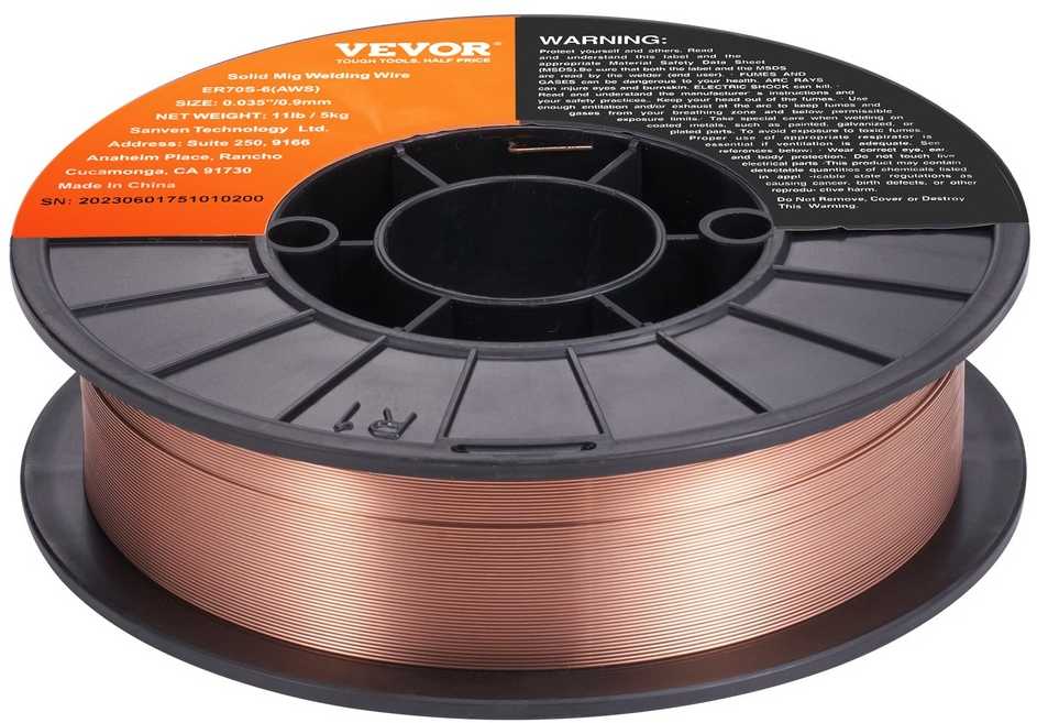 VEVOR Kietas MIG suvirinimo viela 0.9 mm