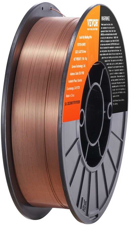 VEVOR Kietas MIG suvirinimo viela 0.9 mm