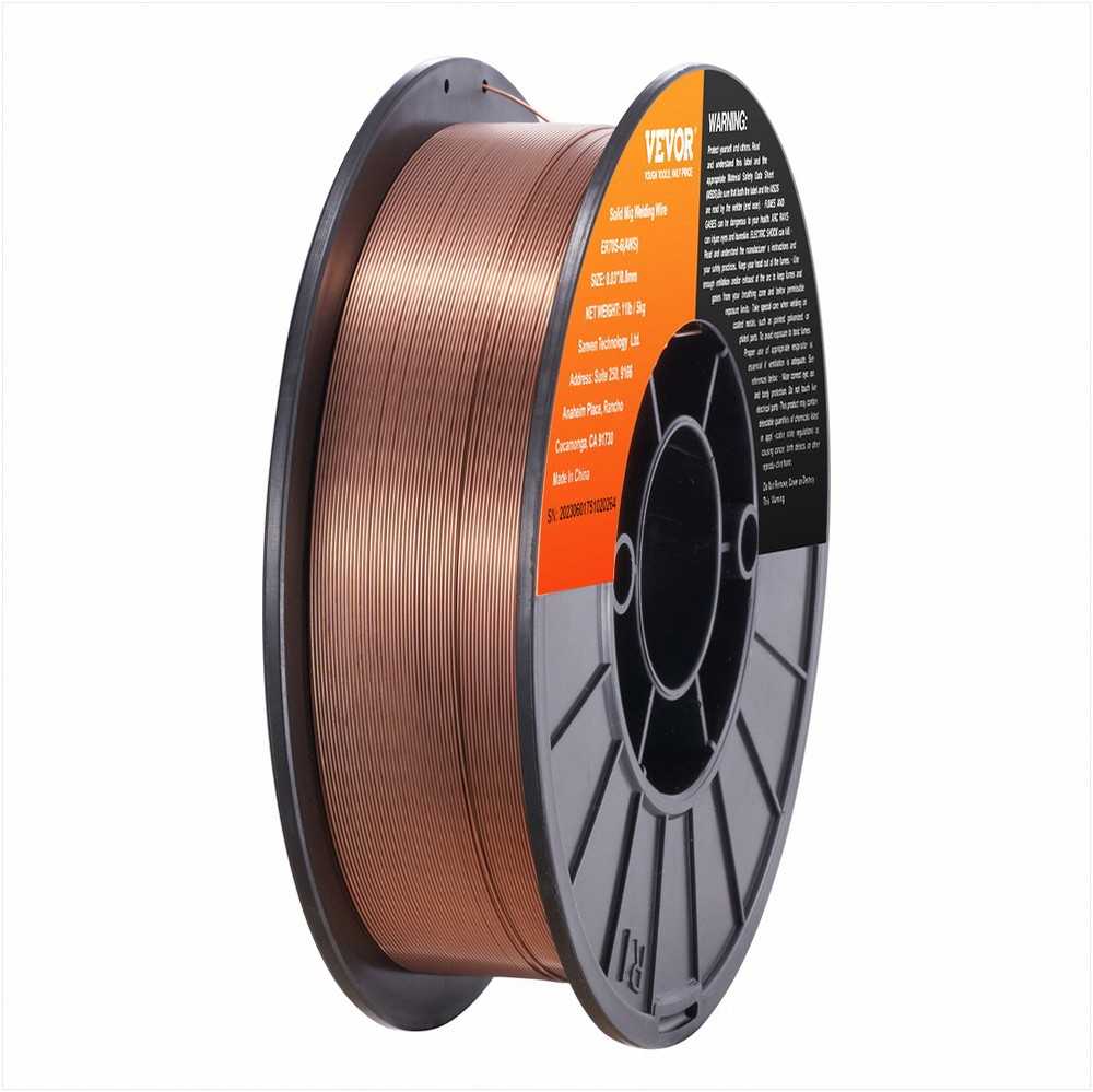 VEVOR Tvirta MIG suvirinimo viela, ER70S-6 0,8 mm, 5kg