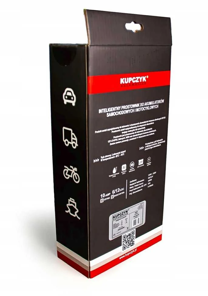 Mikroprocesorinis akumuliatoriaus įkroviklis, 6V/12V universalus išmanusis įkroviklis, skirtas automobilių, motociklų, valčių akumuliatoriams
