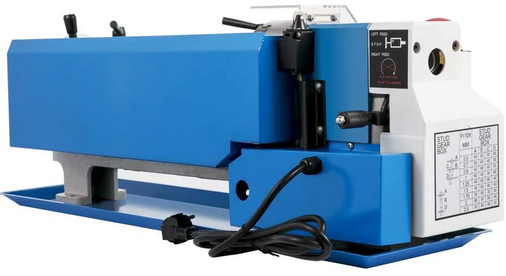 Mini metalo tekinimo staklės, 550 W kintamo greičio metalo tekinimo staklės metalo tekinimui, gręžimui ir sriegimui, precizinės mini tekinimo staklės su įrankių dėže