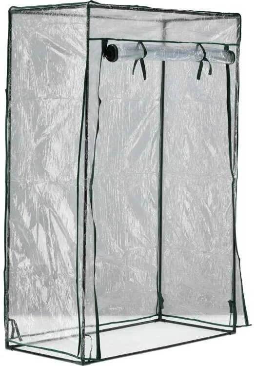 FLO Mini šiltnamis augalų auginimui lauke ir viduje, 100x50x150 cm dydžio šiltnamis