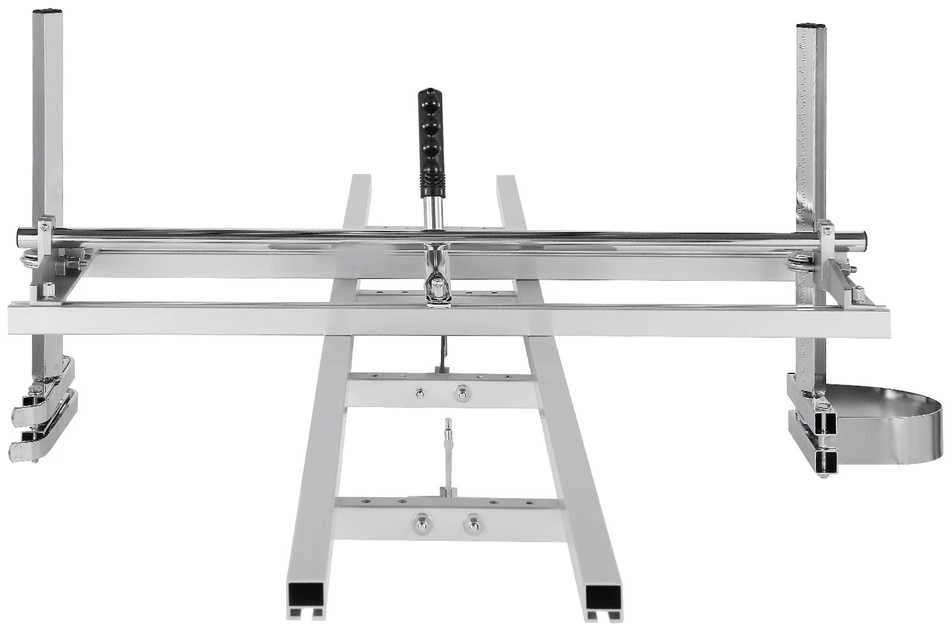 Mobilus grandininio pjūklo malūnas su kreipiančiąja, 355-914 mm, 2.745 m aliuminio bėgeliai, medienos pjovimo staklės, lentpjūvė, pjūklas
