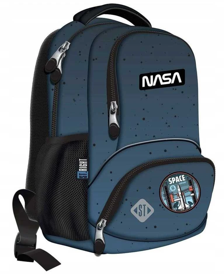 Mokyklinė kuprimė Nasa, 14 L, mėlyna