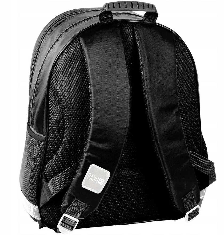 Mokyklinė kuprinė Nasa Made in USA, juoda, 38 cm