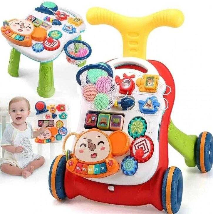 Muzikinis stumdukas - staliukas kūdikiams MalPlay 5in1
