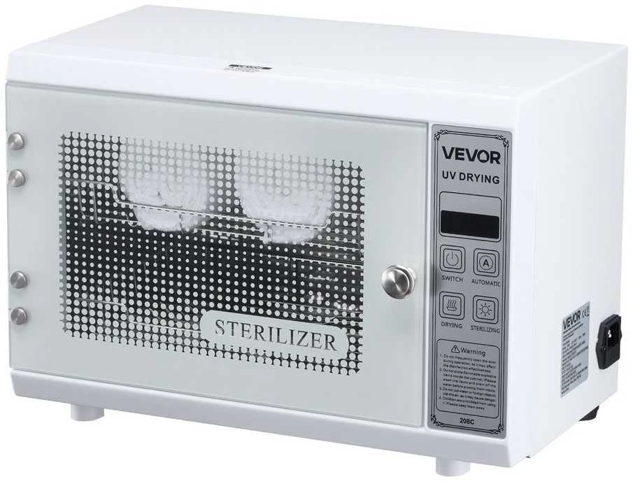 VEVOR 12 l nagų priežiūros įrankių valymo įranga