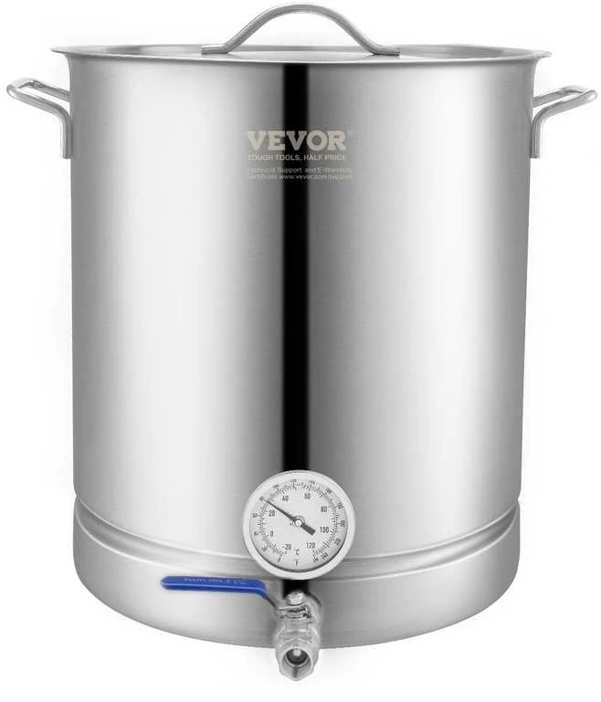 VEVOR Nerūdijančio plieno alaus puodas 60L
