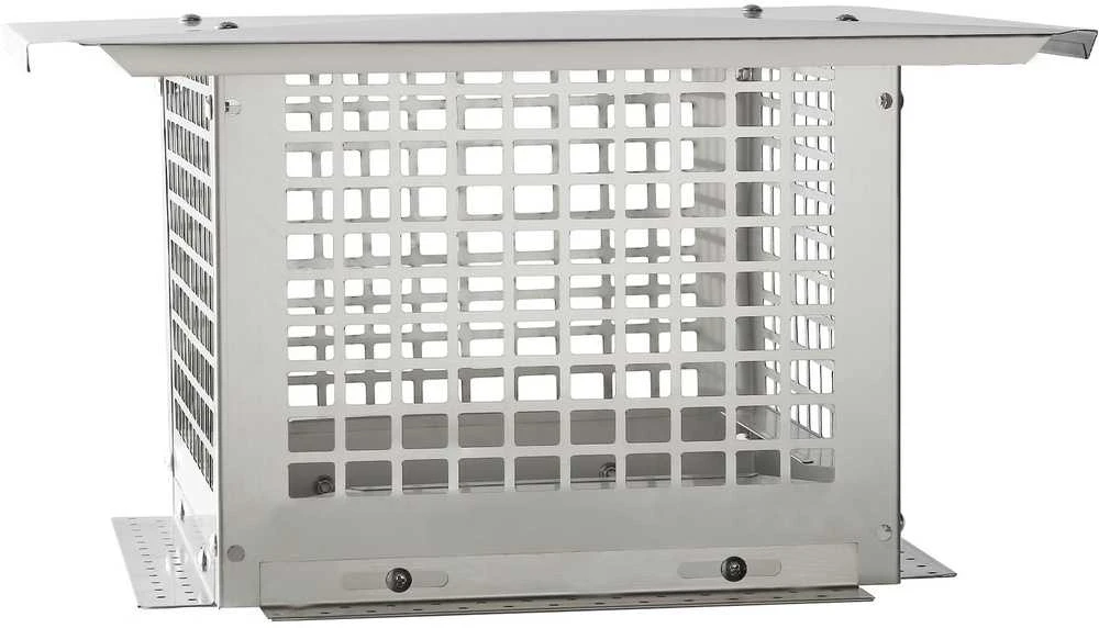 Nerūdijančio plieno kamino gaubtas židiniui, su tinklelio dūmtraukių gaubtais, nepralaidus lietui kamino gaubtas, lauko kamino gaubtas