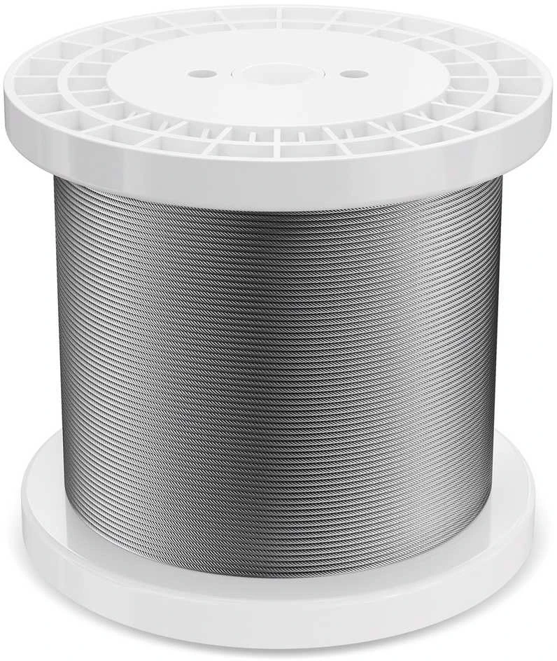 VEVOR Nerūdijančio plieno trosas 1/8" 1000 pėdų
