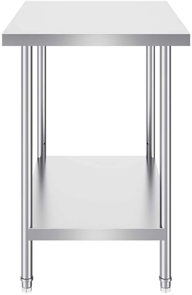 Nerūdijančio plieno maisto gamybos stalas 610x914x864 mm, komercinis, metalinis, virtuvės, restorano
