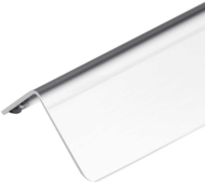 Nerūdijančio plieno sienos kampo apsauga, 25x25x1217mm, 10 vnt. pakuotė, atsparūs smūgiams kampų apsaugai, metalinė kampinė apdaila