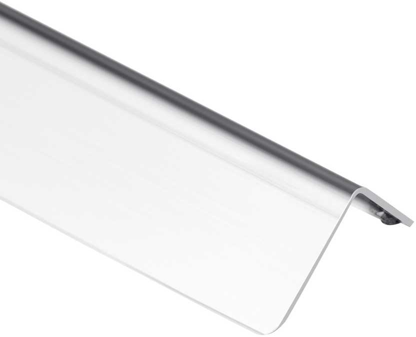 Nerūdijančio plieno sienos kampo apsauga, 25x25x1217mm, 10 vnt. pakuotė, atsparūs smūgiams kampų apsaugai, metalinė kampinė apdaila