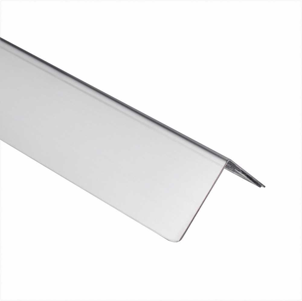 Nerūdijančio plieno sienų kampų apsauga namams biurui komercinėms patalpoms, 90 laipsnių metalinės kampų apsaugos su lipnia juosta, kraštų apdaila 50x50x1217mm 10 vnt, sienų apsauginiai profiliai