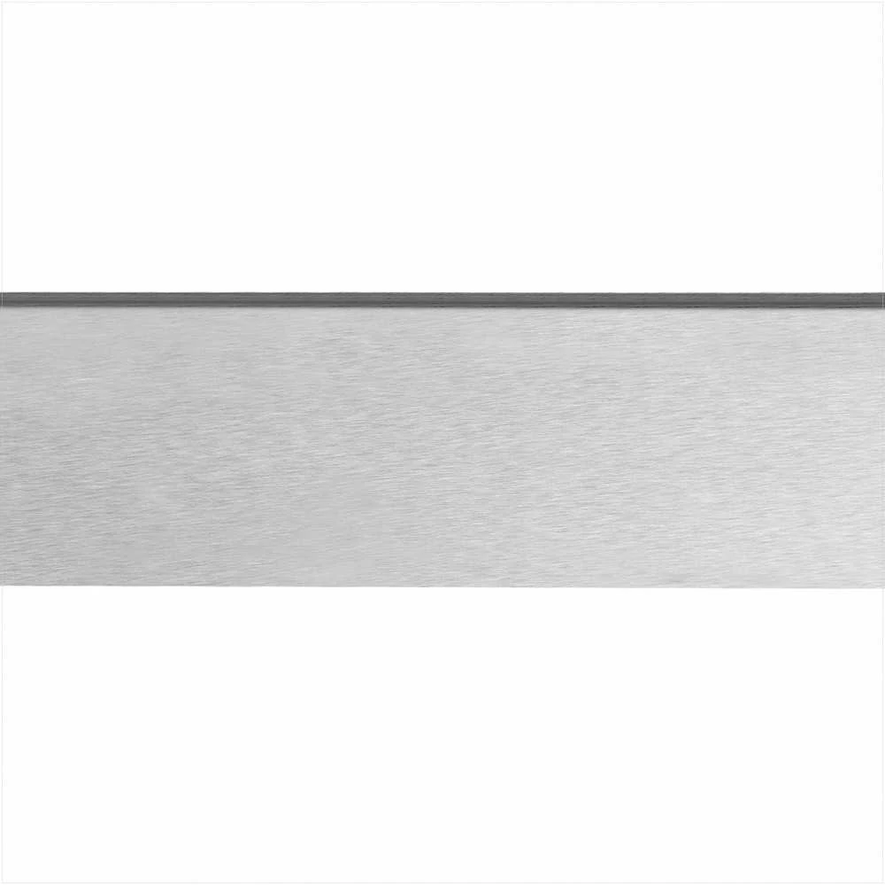 Nerūdijančio plieno sienų kampų apsauga namams, biurui ir komercinėms patalpoms, 38 x 38 x 2436 mm, 10 vnt. metalinės kampų apsaugos su 3M lipnia juosta, 90 laipsnių kampo apdaila, sienų apsaugos juostos