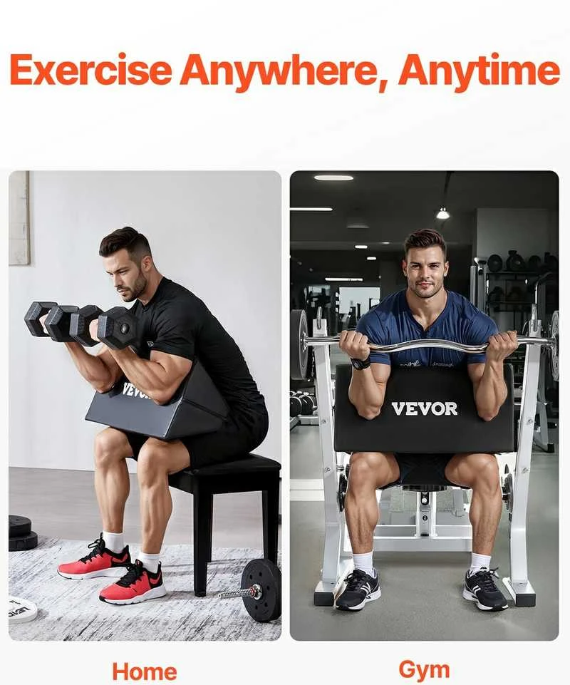 VEVOR Rankų lenkimo padas bicepsui namų sporto salei