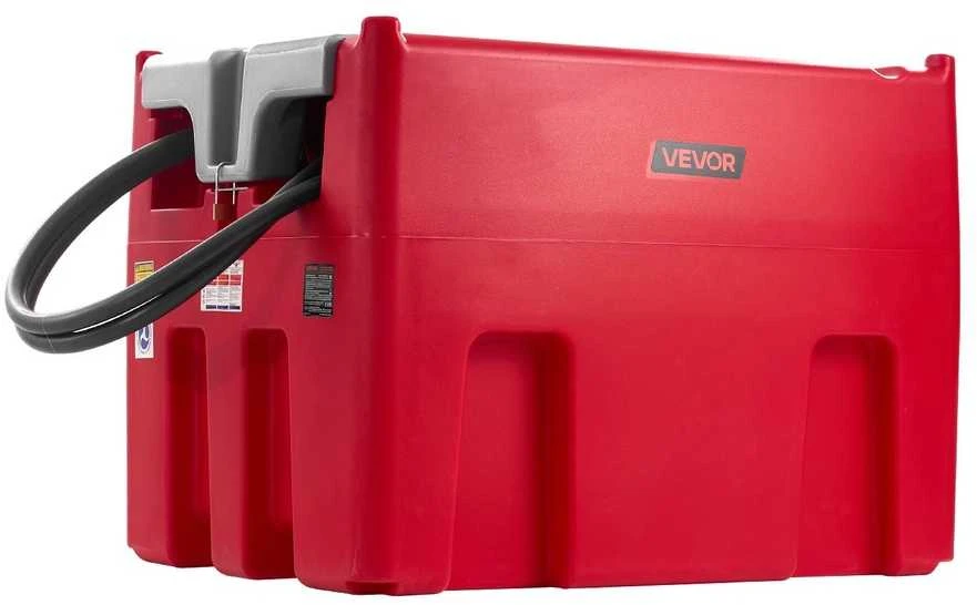 VEVOR Nešiojamas dyzelinio kuro bakas 440 L su pompa