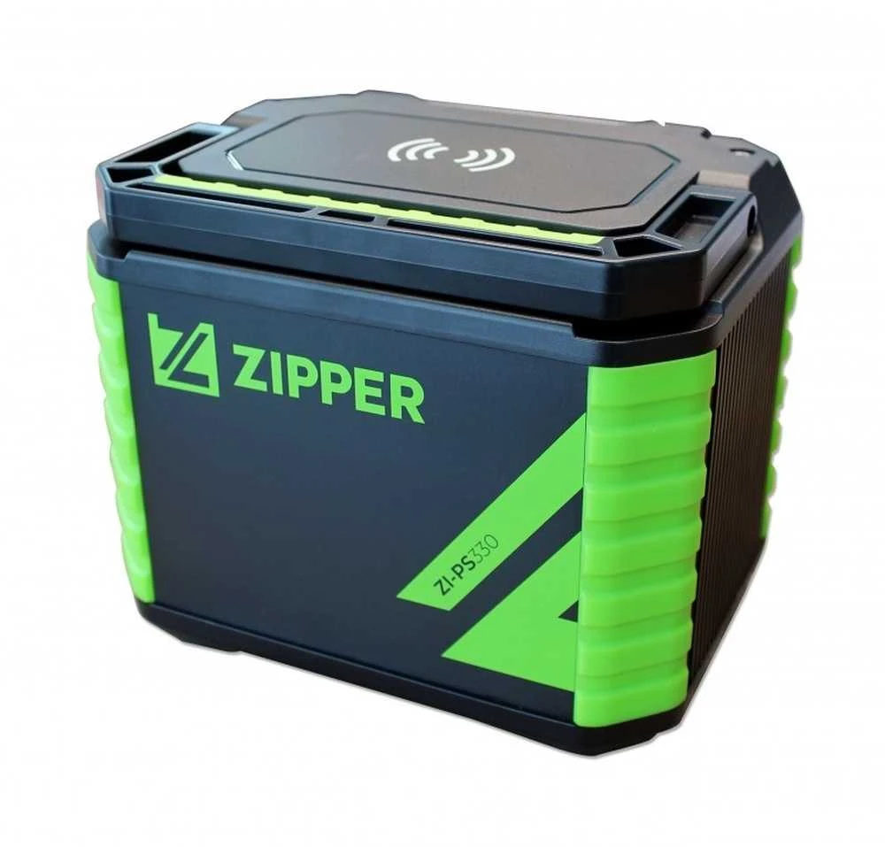 Zipper Maschinen Nešiojama elektrinė, 288.6Wh ličio jonų baterija, 330W AC išvestis, skirta stovyklavimui, lauko veiklai, avariniam maitinimui, suderinama su saulės energija