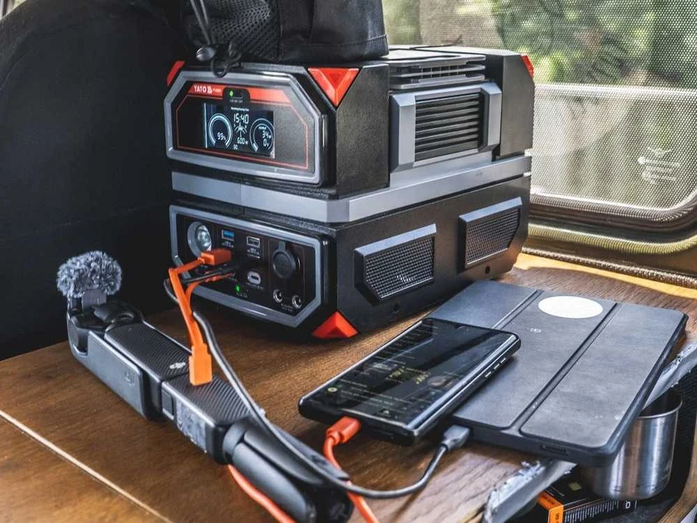 Yato Toya Sa Poland Nešiojama maitinimo stotis 600W, 504WH, 230V, USB-C PD | power bank (YT-83091)