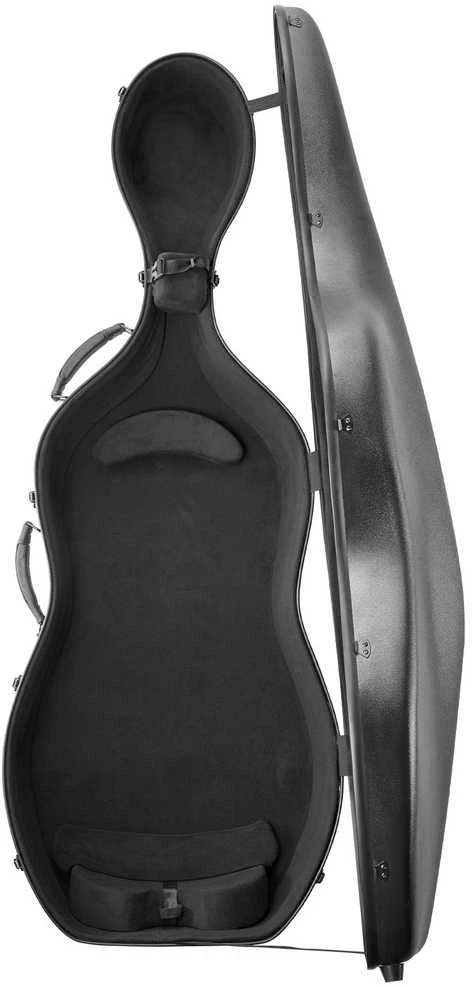 Nešiojamas anglies pluošto 4/4 violončelės dėklas, lengvas violončelės krepšys kelionėms, violončelės dėklas aksesuarams