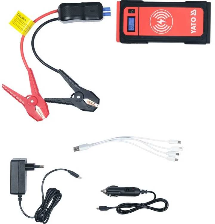 Automobilių užvedimo prietaisas Yato YT-83085; 16000 mAh