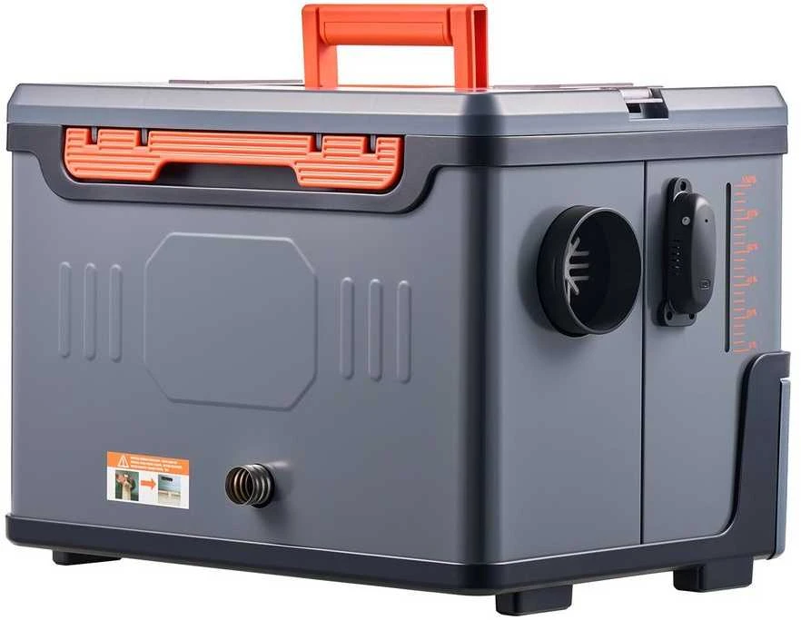 Nešiojamas dyzelinis šildytuvas, 8kW, 12V/24V, su Bluetooth, kemperiui, sunkvežimiui, nameliui ant ratų, garažui, greitas šildymas, efektyvus kuro suvartojimas