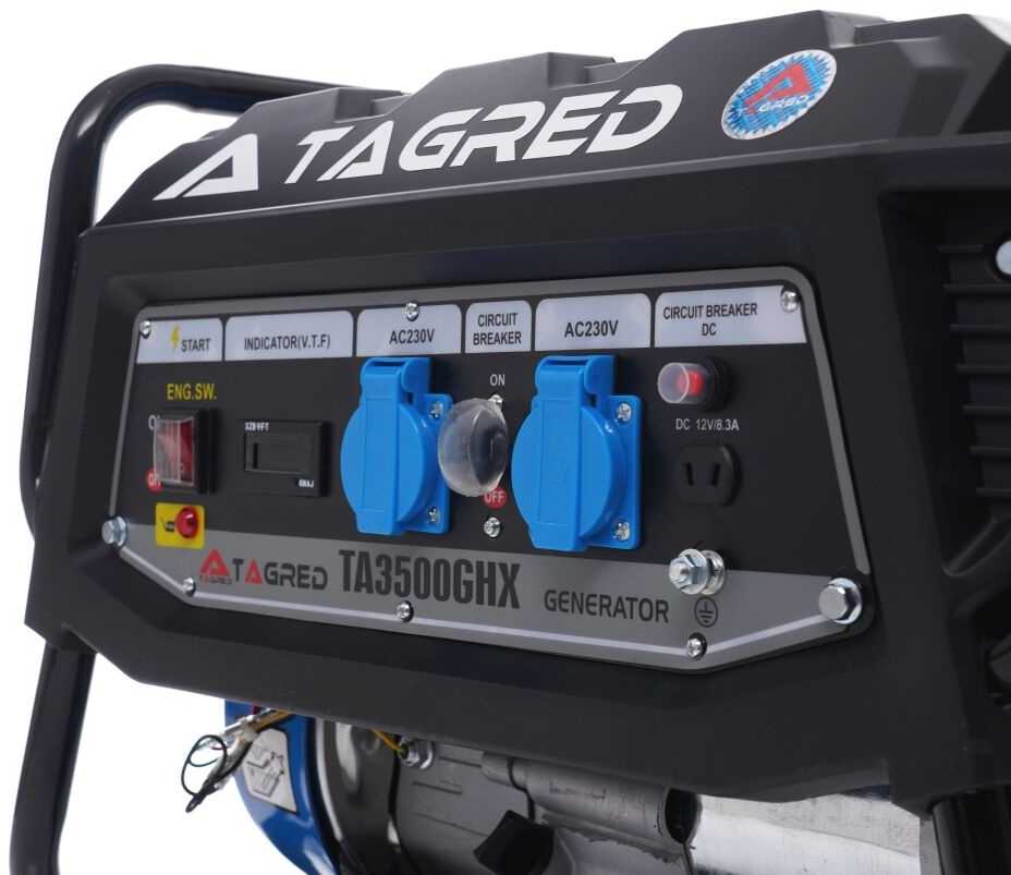 Nešiojamas elektros generatorius, 3500W AVR, skirtas namams, stovyklavimui ir pramoniniam naudojimui, tylus veikimas, patikimas energijos šaltinis