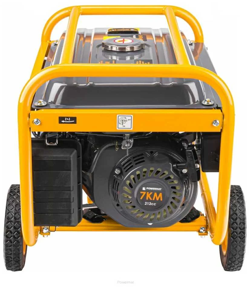Nešiojamas generatorius, 3000W, 230V/12V, AVR įtampos stabilizatorius, sodui, statyboms, avarinis maitinimas, benzininis generatorius