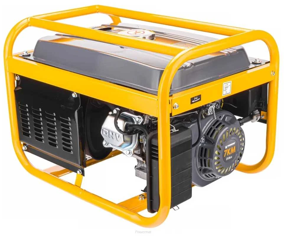 Nešiojamas generatorius 3000W, 230V AC ir 12V DC, AVR įtampos stabilizatorius, namams, sodui, statyboms, avarinis maitinimo šaltinis