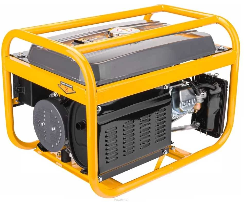 Nešiojamas generatorius 3000W, 230V AC ir 12V DC, AVR įtampos stabilizatorius, namams, sodui, statyboms, avarinis maitinimo šaltinis
