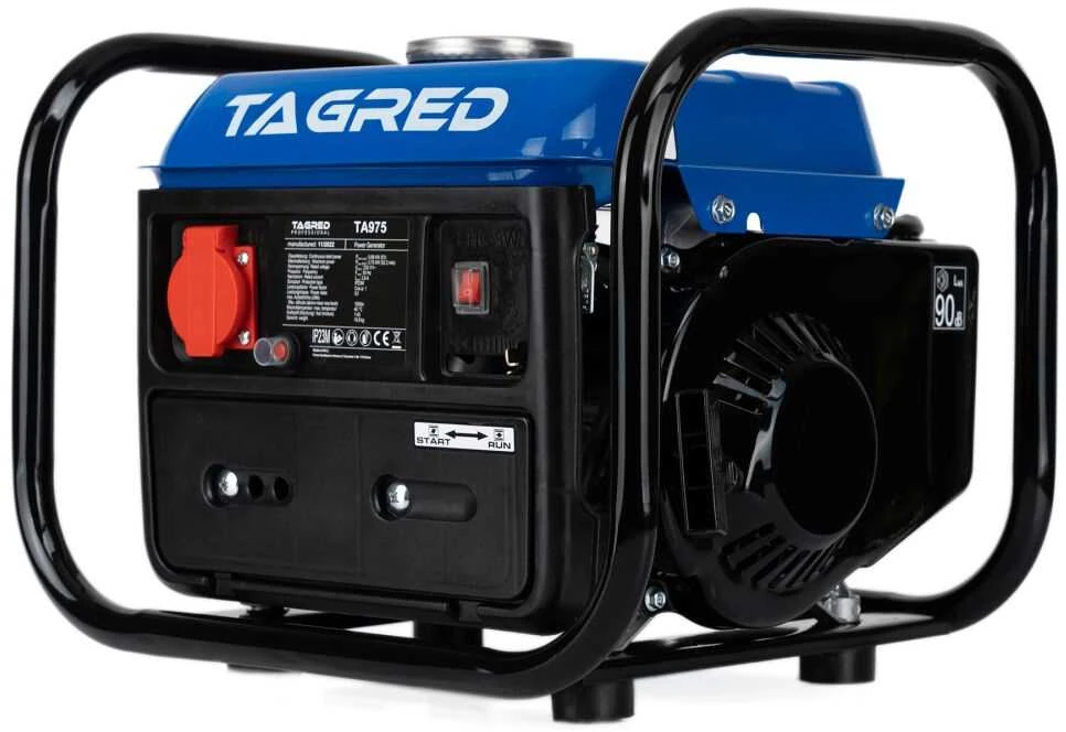 Nešiojamas generatorius 750W, avariniam energijos tiekimui, kompaktiškas 2 taktų generatorius, 230V/12V generatorius, stovyklavimo generatorius, valties generatorius