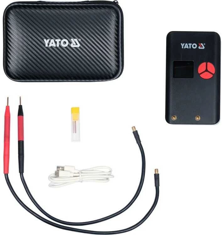 Nešiojamas taškinis suvirinimo aparatas 18650 akum., su power bank funkcija
