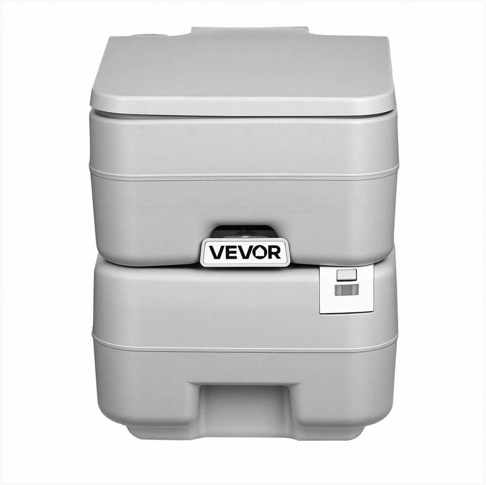 VEVOR Nešiojamas tualetas, 20L talpos bakas, 120 praplovimų