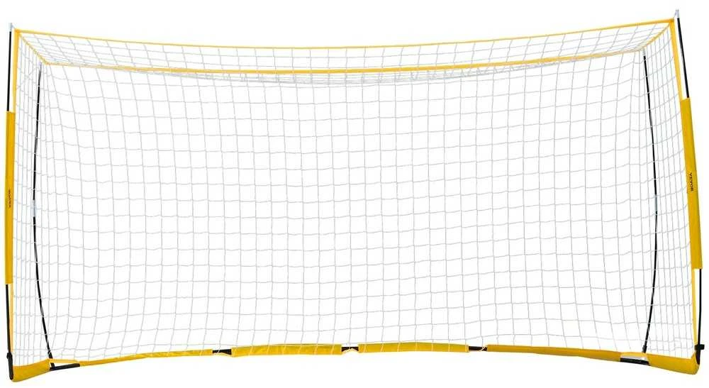Nešiojami futbolo vartai 3.66 x 1.83 m, bemazgis tinklas, treniruotėms, vaikams, futbolo tinklas kieme