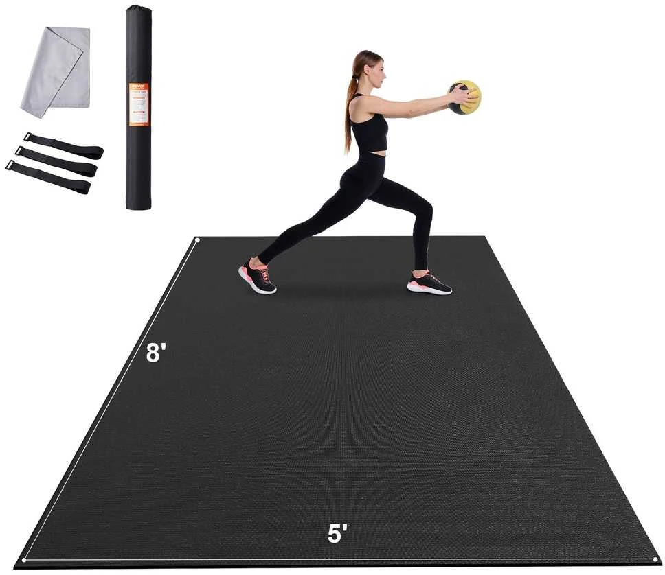 VEVOR Neslystantis jogos kilimėlis 8x5 ft