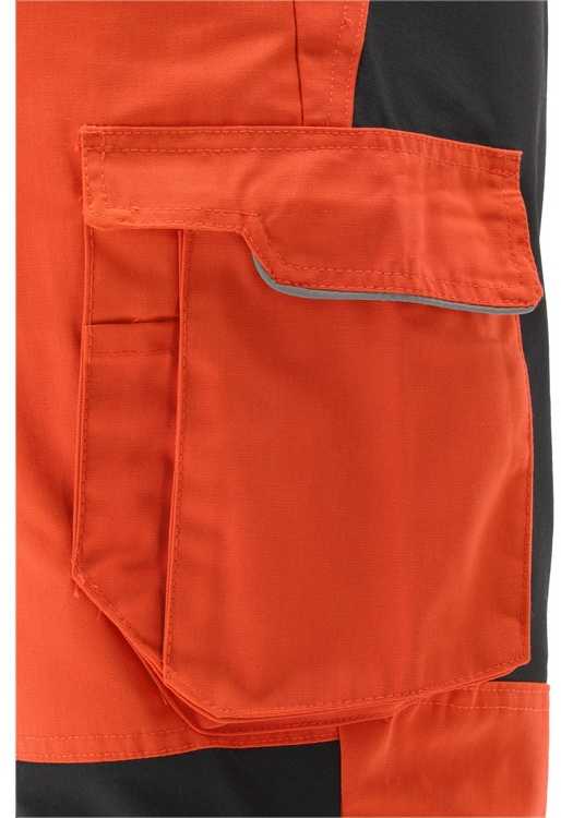 Oranžinės darbo kelnės, 4 krypčių tamprios, dydis 3XL, darbo kelnės, Serwal kelnės, oranžinės darbo kelnės