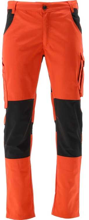 Oranžinės darbo kelnės, 4 krypčių tamprios, dydis 3XL, darbo kelnės, Serwal kelnės, oranžinės darbo kelnės