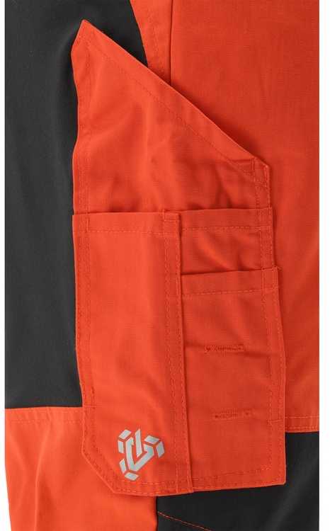 Oranžinės darbo kelnės, 4 krypčių tamprios, dydis 3XL, darbo kelnės, Serwal kelnės, oranžinės darbo kelnės