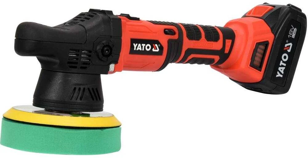 Orbitinis poliruoklis su Brushless motoru, 150mm diskas, 18V akum., auto poliravimo mašina