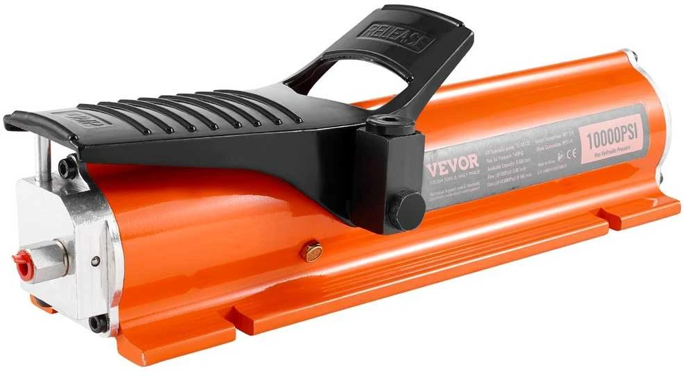 Oro hidraulinis kojinis siurblys 10.000 PSI, tvirtas korpusas, pneumatinis, kėbulų remontui, rėmams