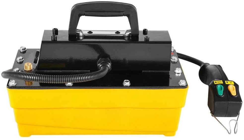Oro hidraulinis siurblys rėmams, 10000 PSI, patvarus, pneumatinis, hidraulinis keltuvas